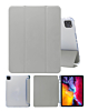 Smart PU Leather Stand with Pen Holder - GRAY for iPad Pro 11 (5th / 2024) (Only Ground Shipping)