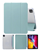 Smart PU Leather Stand with Pen Holder - BLUE for iPad Pro 11 (5th / 2024) (Only Ground Shipping)