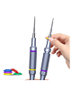 AiXun AX-IS005 2D Alloy Steel Screwdriver Set (Philips / Tri-point / Pentalope / Pinhead Philips / Torx T2)