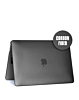 Carbon Fiber Protective Case (BLACK) for Macbook Air 13.3 (A1932 / A2179 / A2337) (Only Ground Shipping)