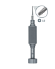 MECHANIC iShell Max Mortar Mini High Hardness Screwdriver Phillips + 1.2