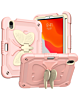 Protective Butterfly Stand Desing Case - GREAM ROSE PINK for iPad Mini 6 / 7 (A17 Pro) (Only Ground Shipping)