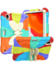 Protective Butterfly Stand Desing Case - COLORFUL RED for iPad Mini 6 / 7 (A17 Pro) (Only Ground Shipping)