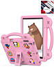 Shockproof Handle Case - PINK for iPad Mini 6 / 7 (A17 Pro) (Only Ground Shipping)