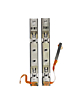 Left & Right Handle Bar Recharge Slider with Flex Cable for Nintendo Switch