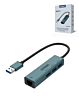 Onten 4in1 Ethernet Hub (3x USB 2.0 + Ethernet) (Only Ground Shipping)