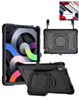 Full Body Protection Case with Square Kickstand (BLACK) for iPad Pro 11 (2024 / 2025) (Only Ground Shipping)