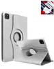 360 Degree Rotating Swivel Stand Case - WHITE for iPad Pro 13 (7th / 2024) (Only Ground Shipping)