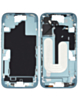 Middle Frame with Photo Capture Button and Small Parts for iPhone 16 (US Version) (TEAL) (OEM Pull B Grade)