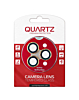 Purchase the Quartz HD Tempered Glass with Metal Ring in Gold for iPhone 16 Pro and 16 Pro Max Back Camera.