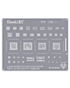 Order the QianLi Bumblebee QS140 CPU universal stencil for Galaxy A60 to A90 series, including A10S, A605F, A705F, A920F, SDM450, 660, SM6150, and MT6762. Not returnable.