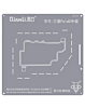 QianLi Bumblebee QS194 Middle Layer Stencil for Galaxy Z Fold 3 (Not Returnable)