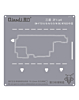 QianLi Bumblebee QS243 Middle Layer Stencil for Galaxy Z Flip 4 F721U/B/N/O/D/W/BE/W7023 (Not Returnable)