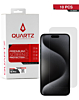 Order the QUARTZ Clear Tempered Glass for iPhone 16 Pro, pack of 10.