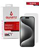 Shop the Quartz Clear Tempered Glass for iPhone 16 Pro Max in a pack of 10.