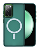 Galaxy S20FE New Magnetic Wireless Charging Case - DARK GREEN (Only Ground Shipping)