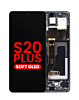 Purchase the OLED Assembly with Frame for Galaxy S20 Plus 5G G985 and G986 in Cosmic Black, Aftermarket OLED.