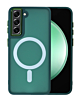 Galaxy S21 New Magnetic Wireless Charging Case - DARK GREEN (Only Ground Shipping)
