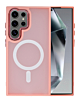 Galaxy S21 Ultra New Magnetic Wireless Charging Case - PINK (Only Ground Shipping)
