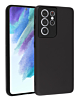 Full Cover New Design Silicone Case - BLACK for Galaxy S21 Ultra (Only Ground Shipping)