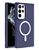 Galaxy S23 Hard PC Rear / Soft TPU Wireless Charging Case - NAVY BLUE (Only Ground Shipping)