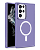 Galaxy S23 Hard PC Rear / Soft TPU Wireless Charging Case - PURPLE (Only Ground Shipping)