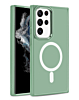 Galaxy S23 Hard PC Rear / Soft TPU Wireless Charging Case - LIGHT GREEN (Only Ground Shipping)