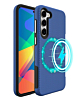 Galaxy S23 FE Wireless Charging Dual Layer Case - BLUE (Only Ground Shipping)