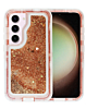 Galaxy S23 Plus Glitter Liquid Case - ROSE GOLD (Only Ground Shipping)