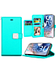 Galaxy S23 Plus Elegant Leather Wallet Case - TEAL (Only Ground Shipping)