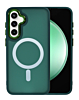 Galaxy S24FE New Magnetic Wireless Charging Case - DARK GREEN (Only Ground Shipping)