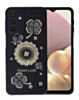 Galaxy S24FE Luxury Diamond Shiny Cases with Ring - BLACK (Only Ground Shipping)