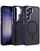 Slim Non-Slip Translucent Matte Wireless Charging Case - PURPLE for Galaxy S24FE (Only Ground Shipping)