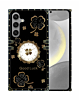 Galaxy S24FE Lucky Flowers Design Case - BLACK (Only Ground Shipping)