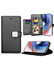 Galaxy S24 Plus Elegant Leather Wallet Case - BLACK (Only Ground Shipping)
