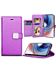Galaxy S24 Plus Elegant Leather Wallet Case - PURPLE (Only Ground Shipping)