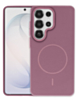 Magnetic Leather Soft Cases (SUNSET PURPLE) for Galaxy S24 Ultra (Only Ground Shipping)