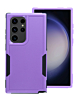 Galaxy S24 Ultra Layers Shockproof Strong Case - PURPLE (Only Ground Shipping)