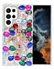 Crystal Flower Silicone Hard Case - COLORFUL for Galaxy S24 Ultra (Only Ground Shipping)