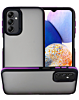 Galaxy S24 / S25 Matte Silicone Frame Shockproof Case - PURPLE (Only Ground Shipping)