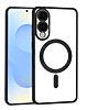 Galaxy S25E Shiny Wireless Charging Clear Case - BLACK (Only Ground Shipping)
