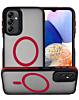 Bicolor Matte Magnetic Translucency Case - RED for Galaxy S25FE (Only Ground Shipping)