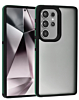 Galaxy S25 Ultra Matte Silicone Frame Shockproof Case - GREEN (Only Ground Shipping)