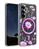 Galaxy S26 Floral Magnetic Case - HOT PINK (Only Ground Shipping)