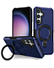 Hard PC Shockproof Case w /Ring Holder - BLUE for Galaxy S26  (Only Ground Shipping)