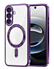 Galaxy S26 Shiny Wireless Charging Clear Case - PURPLE (Only Ground Shipping)