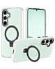 Carbon Wireless Charging Case with Ring Stand - CLEAR for Galaxy S26 (Only Ground Shipping)