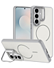 Shockproof  TPU Wireless Charging Case with Camera Stand - GRAY for Galaxy S26 Plus (Only Ground Shipping)