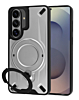 Galaxy S26 Plus Rugged Magnetic Armor Case - SILVER (Only Ground Shipping)