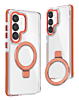 Magnetic Circle Stand with MagSafe Case - ORANGE for Galaxy S26 Plus (Only Ground Shipping)